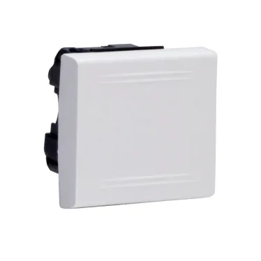 VIVA Выключатель однополюсный 2 модуля белый