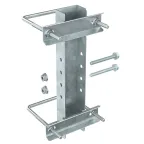 Крепление к опорам огражд. 80-100мм для 1-консоли HDZ