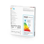 Светильник светодиодный встраиваемый ультратонкий квадратный IP20 15W 4100K | 940111215 | Gauss