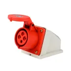 Розетка стационарная 3Р+РЕ 32А 380В IP44 РС-103