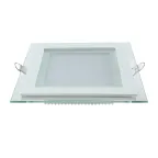 Светильник светодиодный встраиваемый квадратный с декоративным стеклом 6W 4000K 1/40 | 948111206 | Gauss