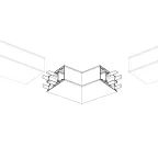 Трек LGD-2TR-TRACK-F-2000-BK-M (C) (Arlight, IP20 Металл, 3 года) | 038673 | Arlight