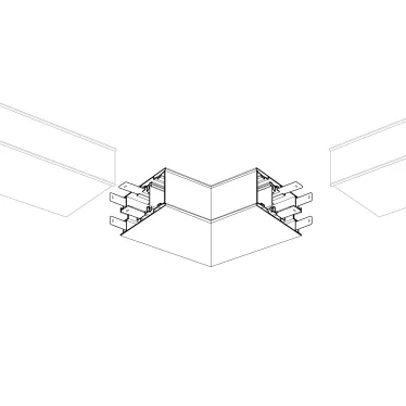 Трек LGD-2TR-TRACK-F-2000-BK-M (C) (Arlight, IP20 Металл, 3 года) | 038673 | Arlight