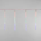 Гирлянда Тающие сосульки светодиодная, 8шт х 50см, шаг 50см, 230 В (с трансформатором) мульти светодиоды | 256-319-6 | NEON-NIGHT