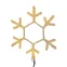 Фигура "Снежинка" цвет ТЕПЛЫЙ БЕЛЫЙ, размер  45*38 см  | 501-212 | NEON-NIGHT