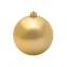 Елочная фигура Шар, 15 см, цвет золотой матовый | 502-301 | NEON-NIGHT