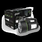 Фонарь светодиодный прожекторный 11 Вт 400 лм Черный IP42 аккумуляторный Li-ion 4800мАч GFL Gauss