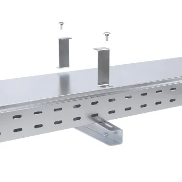 Держатель лотка листового типа U5 H80, цинк-ламельный (аналог горячеоцинкованного)