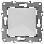 Выключатель, 10АХ-250В, б.л., Эра12, белый,12-1001-01