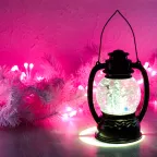 Белоснежный еловый шлейф 2,7м | 307-121 | NEON-NIGHT