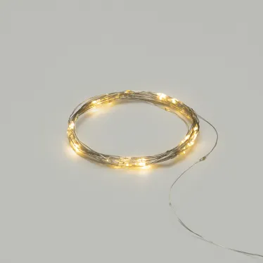 Гирлянда Роса 5 м, 50 LED, USB, теплое белое свечение | 315-966 | NEON-NIGHT