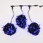 Гирлянда "LED ClipLight" 24V, 3 нити по 20 м, свечение с динамикой, цвет диодов Синий | 323-303 | NEON-NIGHT