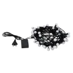 Гирлянда "Мультишарики" Ø17,5 мм, 10 м, темно-зеленый ПВХ, 80 диодов, цвет Мультиколор | 303-509-6 | NEON-NIGHT