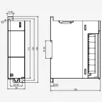 Модуль для подключения по шине EtherCAT