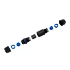 Кабельный коннектор I-образный (3PIN 0,5-1,5мм2) IP68, REXANT