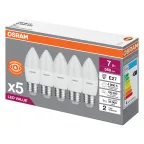 Лампа светодиодная LVCLB60 7SW/840 230V E27 2X5  RU    серия LED Value  | 4058075578043 | OSRAM