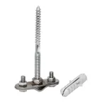 Держатель фасадный L-120мм Ni EKF PROxima |  lp-d2306-ni |  EKF