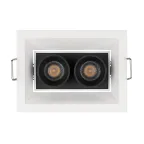 Светильник MS-ORIENT-BUILT-TURN-TC-S67x90-5W Warm3000 (WH-BK, 30 deg, 230V) (Arlight, IP20 Металл, 5 лет) | 031928 | Arlight