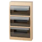 Корпус пластиковый навесной  ECO VILLAGE ЩРН-П-36 IP41 сосна  | Б0055550 | ЭРА