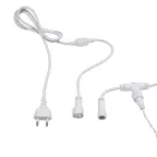 Гирлянда светодиодная Дождь 2х6 м, эффект мерцания, белый провод, 230 В, диоды теплый белый, 768 LED (партия 2020 - 768 LED) | 235-396 | NEON-NIGHT