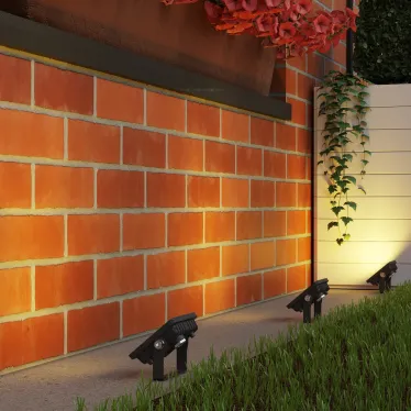 Прожектор светодиодный  20W 1300lm IP65 3000К черный | 613527120 | Gauss