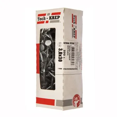 Гвоздь толевый евро 3.0х30 оцинкованный (200г)