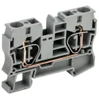 Клемма пружинная КПИ 2в-10 70А серый