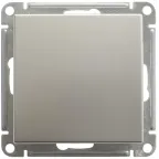 W59 Выключатель одноклавишный, 10АХ, механизм, шампань