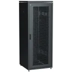 Шкаф сетевой 19' LINEA N 42U 800х800мм перфорированная передняя дверь задняя металлическая черный