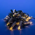 Гирлянда светодиодная  «Свечки» ULD-S0600-030/SGA WARM WHITE IP20 CANDLES    6м. 30 светодиодная . 3000К шнур зел. | UL-00005469 | Uniel