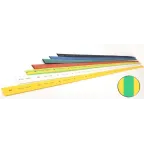 Трубка термоусаживаемая ТТУ 6/3 желто-зеленая (1м)