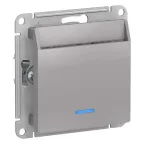 ВЫКЛЮЧАТЕЛЬ ATLASDESIGN карточный, механизм, АЛЮМИНИЙ