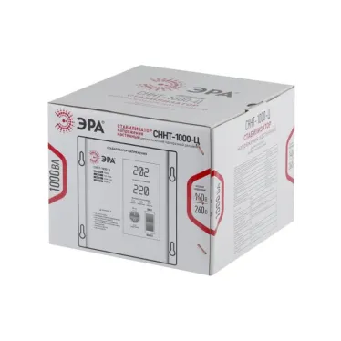 Стабилизатор напряжения настенный СННТ-1000-Ц цифровой дисплей 140-260В/220/В, 1000ВА