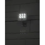 Прожектор с датчиком движения c выносной солнечной батареей, 6LED,150lm ERAFS024-07