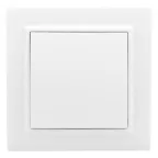 Кнопка нажимная СП Минск 10А белый