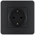 Рамка 1 пост INSPIRIA антрацит