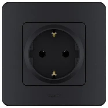 Рамка 1 пост INSPIRIA антрацит