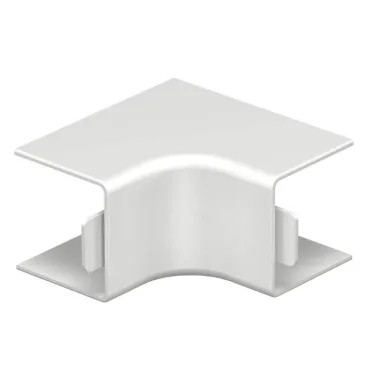 Крышка внутреннего угла кабельного канала WDK 25x25 мм (ПВХ, белый)