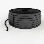 Трубка кембрик ТВ-40 ПВХ черный, 12 мм, REXANT