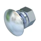 Болт с плоской головкой M10x20