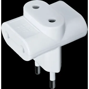 Разветвитель 3 гнезда без заземления NAD-FT-3X-WH