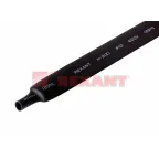 Термоусаживаемая трубка 10,0 5,0 мм, черная, упаковка 50 шт. по 1 м, REXANT