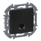 Информационная розетка RJ 45 категория 6 UTP INSPIRIA антрацит