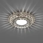 Светильник ИВО-50w G5.3 со светодиодной подсветкой 4000К прозрачный