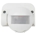 Датчик движения MD 03 для дома инфракрасный аккумуляторный белый 1200 Вт угол 140 градусов 12 метров