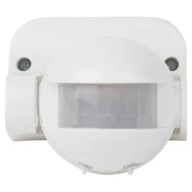 Датчик движения MD 03 для дома инфракрасный аккумуляторный белый 1200 Вт угол 140 градусов 12 метров