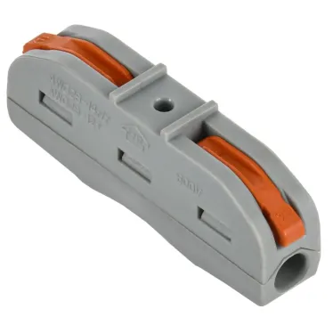 Строительно-монтажная клемма СМК 222-4111 проходная (4шт/упак) IEK