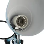 Настольный светильник N-123-E27-40W-LBU Е27 с основанием голубой