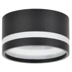 LIGHTING Светильник 4032 накладной потолочный под лампу GX53 черный IEK