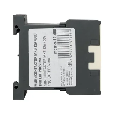 Миниконтактор МКЭ 12А 400В 1NO PROxima